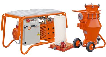 PFT SILOMAT TRANS PLUS 105 5,5kW s usisnom haubom i priborom, Z00655336SET