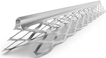Putzeckleiste Widra AZ-007, 1,60lfm/Sta, 1Bund=40,00flm, 25Sta/Bd, 100Bd/Pal, Z007AZ160