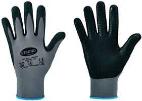 Radne rukavice HANDAN STRONGHAND®, sive, EN388+EN407, vel. 11, 120pari/kart, Z061311