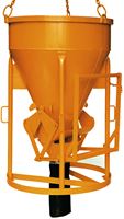 Silos za beton 1016.12, 1000l cilindrično-konusnog oblika sa polugom, Z10660