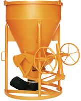 Silos za beton 1016H.14, 1500l cilindrično-konični oblik s okretnim kolom, Z10880