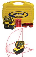 =81= Multifunkcionalni laser SPECTRA LT52R sa laserskim naočalama, ciljnom metom, punjačem, adapterom, u koferu, Z120052