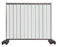 Element mobilne ograde 2200x2000mm puna u boji RAL 9010, Z14151101NN