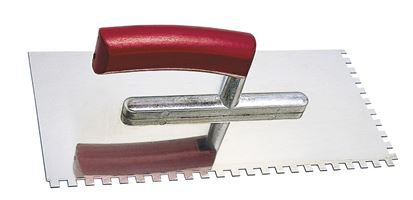 Gleter 280x130x0,7mm E4 RF nazubljeni - savijena ručka, 33kom/karton, Z1701804