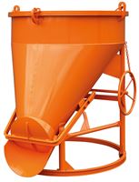 Silos za beton 1021H.8, 500l okrugli s okretnim kolom, Z30250