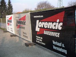 Mreža za ogradu 340x175cm, digitalni tisak, 11-20kom 330g/m², Z34017510