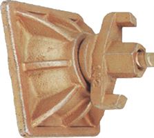 Kombi-Platte 120x120mm Neigung 10° verzinkt, Z4810142