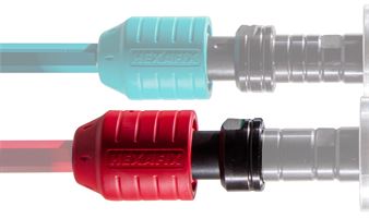 Adapter s navojem DUO M-14 na HEXAFIX crveni lijevi za ručni mikser Xo 33/55 R DUO, Z49540