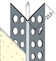 Alu kutnik 90° 23x23mm 3,00m/štg 50štg/bunt 136bunt/pal, Z49779300