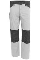 Bundhose QUALITEX X-Serie, weiß/grau, 245 g/m², Gr. 46, Z61938QX446
