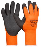 Radne rukavice WINTER GRIP, narančasto/crne, EAN388+511, vel. 9, 6pari/pak, 72pari/karton, Z709283