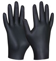 Rukavice jednokratne BLACK NITRIL ULTRA STRONG, bez pudera, vel. S, 80kom/pak, 10pak/kart, Z709629
