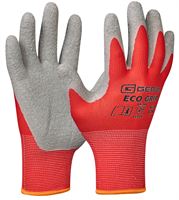 Radne rukavice za montažu ECO GRIP, crveno/sive, EN388, vel. 10, 12pari/pak, 120par/karton, Z709691
