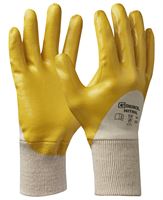 Radne rukavice NITRIL, žute, EN388, vel. 9, 12par/pak 120par/karton, Z729509
