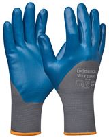 Handschuh WET GUARD, blau/grau, 13G Polyester-Strick, EN388, Gr. 11, VPE12/120, Z72951311
