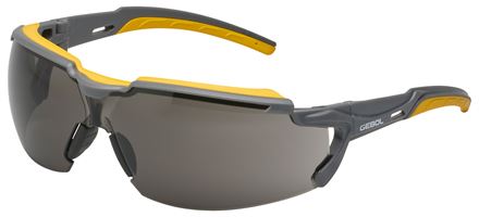 Schutzbrille ULTRALIGHT getönt, EN166+172, Gr. universal, VPE4/40, Z730402
