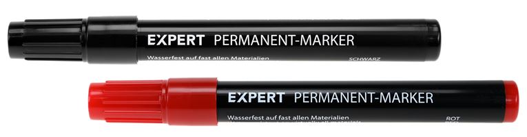 Vodootporni marker Lyra EXPERT crveni 1,5-3mm širine 10kom/pak, Z8412010