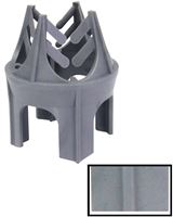 Distanser za horizontalu 4-Fuß 25mm 6-20 mit flachem Fuß 500Stk/Sack 3Sack/Ü-Sack 8Ü-Sack/P, ZATVF25