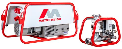 Transportna pumpa MALTECH MD100-T prijenosni 5,5kW s usisnom haubom i priborom, ZL00110122