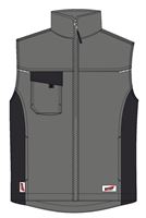 Zimski prsluk LO-ACTIVE antracit/crno 245 g/m² vel. 60 5kom/pak, ZLO-ACTAS-WW60