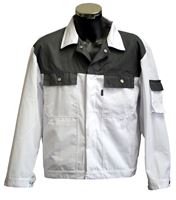 Radna jakna LO-PROTEC bijelo/siva 245 g/m² vel. 52, ZLO-PROTEC-BJ52