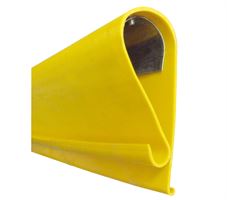 Zaštitni profil NEVOSAFE-PLUS žuti s čeličnim umetkom 1m/kom 6kom/bunt 49bunt/pal, ZSPS100GB