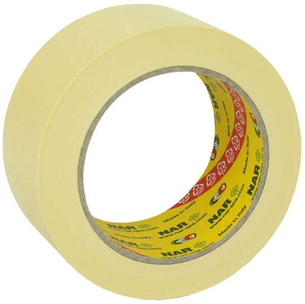 Zaštitna traka Krepp NARMASK 38mm x 50m, 24kom/karton, Ne odgovaramo za svježe nanesenu bo, Z0054