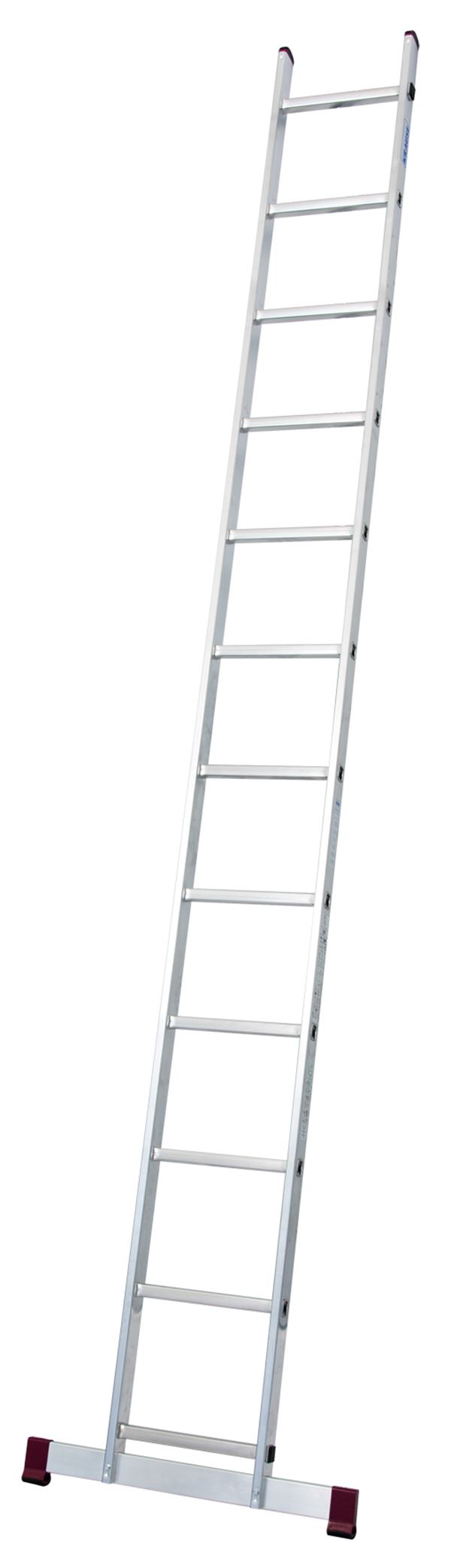 Ljestve za naslanjanje Alu KRAUSE® CORDA® 12 gazišta 3,35m, RV=4,30m, 5,2kg, Z030122