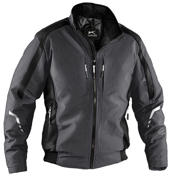 Jakna KÜBLER WEATHER antracit/crna 165 g/m² vel. 2XL, Z136797992XL