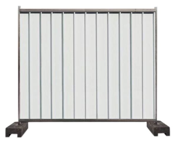 Element mobilne ograde 2200x2000mm puna u boji RAL 9010, Z14151101NN