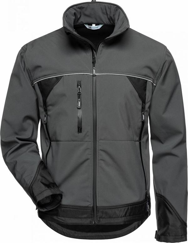 Softshell jakna BETA ELYSEE®, sivo/crna, vel. M, Z20002M
