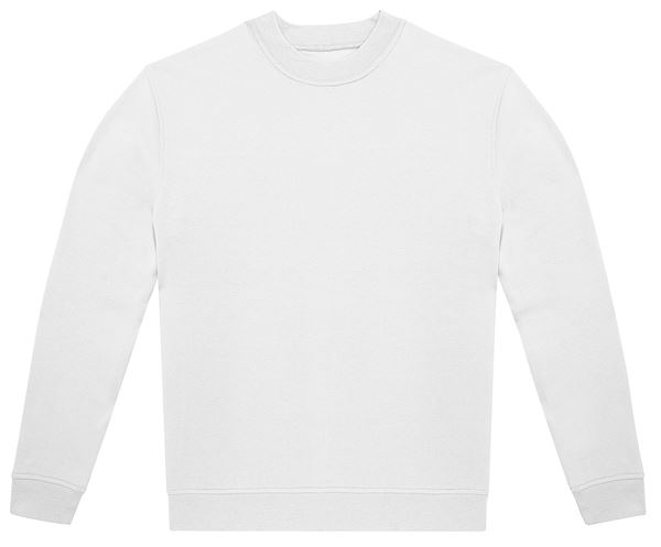Sweatshirt B&C WG004, weiß, 280g/m², Gr. XXL, VPE10, Z23642WXXL