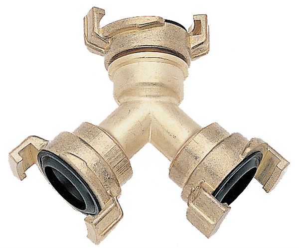 Y razvodnik 3x spojnice GEKA® 3/4" mesing 40kom/kart, Z2519