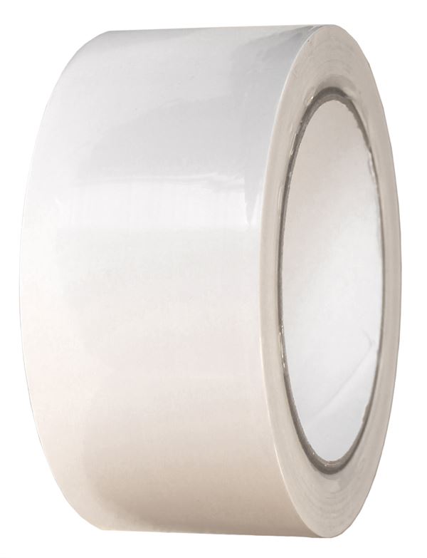 Zaštitna traka PVC glatka bijela 50mm x 33m, 36rola/kart, !Ne odgovaramo za svježe nanesenu boju!, Z31755