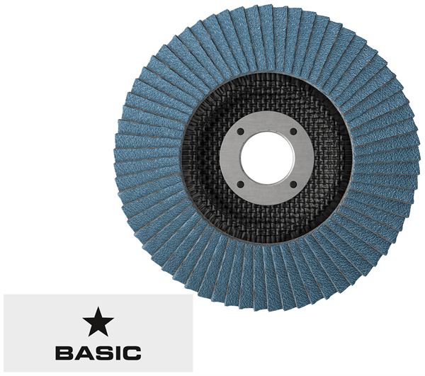 Lepezasta brusna ploča 27A 125x22,23 ZA40Q-B Basic TYROLIT 10kom/pakiranje, Z34318369