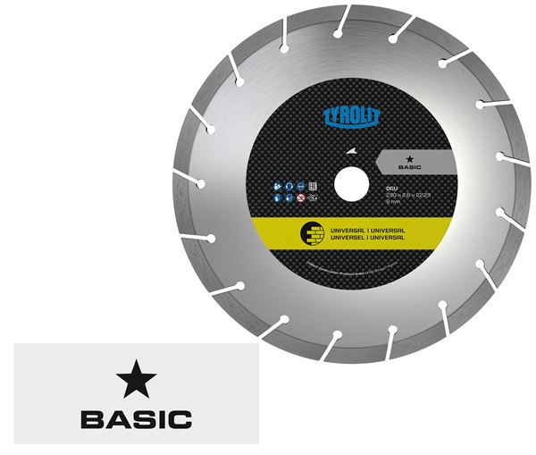 Dia rezna ploča C73 180x2,6x22,23mm DCU TYROLIT, Z34501446