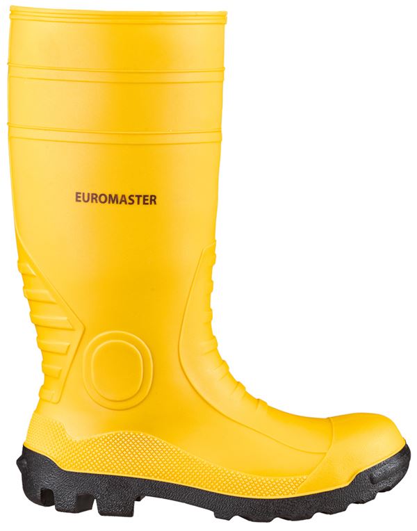 Radne čizme EUROMASTER žute, PVC, EN ISO 20345 S5 SRA, vel. 41, Z3536241