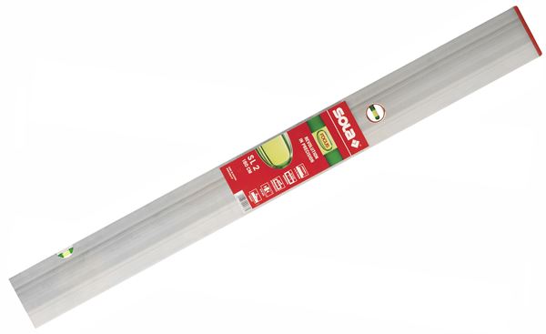 Letva za glazure s libelom SL 2 SOLA 300cm, Z370302