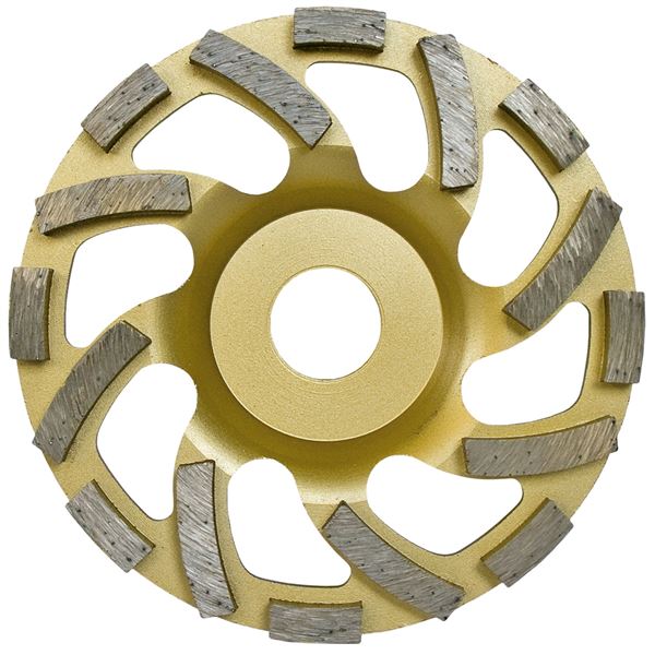 Dia-Schleifteller UNIVERSAL gold d=125mm für Langhals-Sanierungsschleifer ELS 125 D, Z37128000