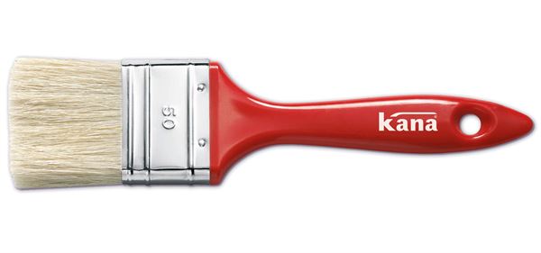 Plosnati kist Kana 50mm, čvrstoća 6. mješavina četki, PVC drška 12kom/pakiranje, Z462850-411