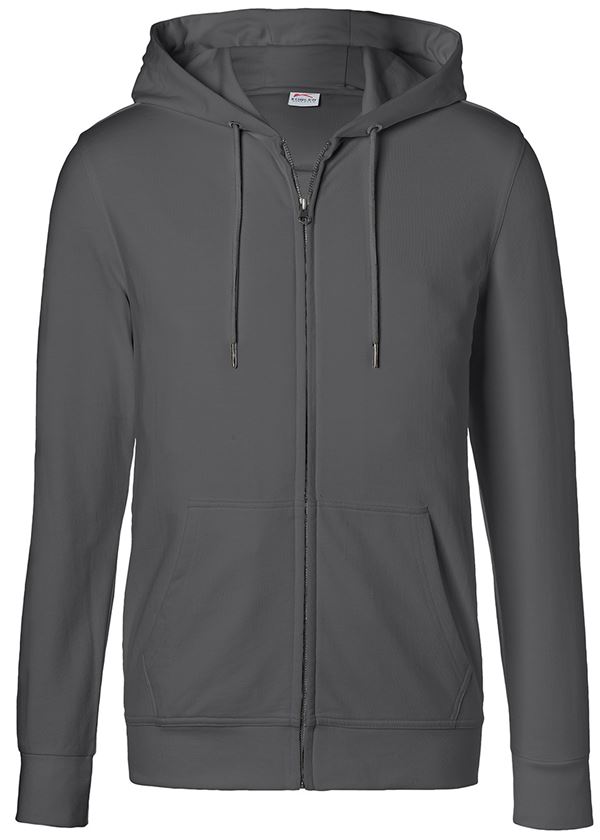 Jakna s kapuljačom KÜBLER SHIRTS antracit vel. XL, Z502297XL