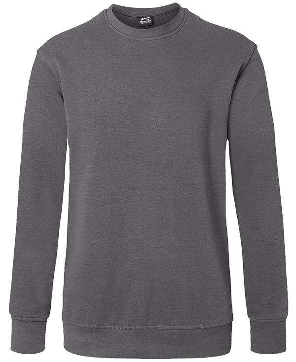 Sweatshirt KÜBLER SHIRTS anthrazit 320 g/m², UV-Schutz UPF 50+, Gr. 2XL, Z5234972XL