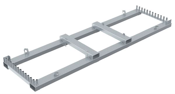Transportna paleta TP 25 3,55x1,18m za mobilnu ogradu, Z7021143