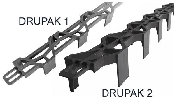 Držač razmaka DRUPAK 1 35mm bez PVC 2m/štg, utaknut, 60m/bunt, 78bunt/pal, ZDPF35200