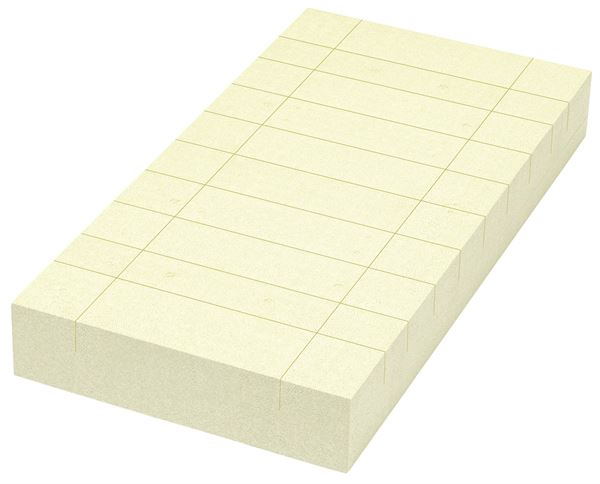 Izolacijska ploča za podnožja GK 26cm 1000x500mm 0,5m² (0,26m³)/paket PKG2, ZEPSP26
