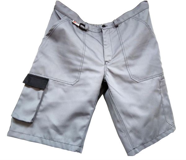 Kratke hlače LO-PROTEC sivo/crne 245 g/m² vel. 58, ZLO-PROTGBAS58